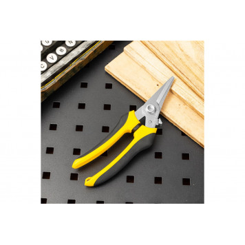 Ножницы DL2908 универсальные строительные 205мм, Deli-1