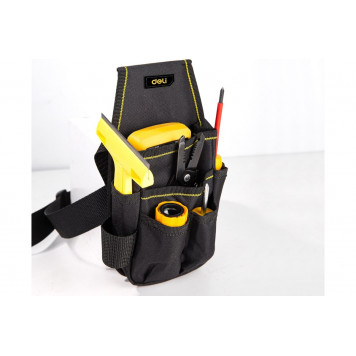 Сумка DL430003 поясная монтажника, 6 карманов Deli-1