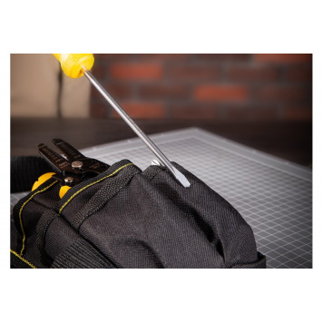 Сумка DL430003 поясная монтажника, 6 карманов Deli-2