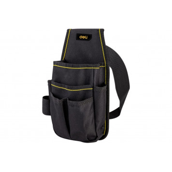 Сумка DL430003 поясная монтажника, 6 карманов Deli