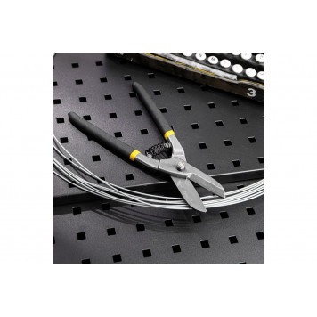 Ножницы DL4371 по металлу прямые 250мм, Deli-8