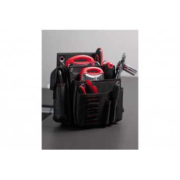 Сумка DL5865 поясная 250x250x110мм, 7 карманов, Deli-2