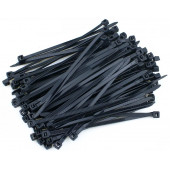 Хомут-стяжки ленточные 5*500 (4,8*500) черные уп100 шт