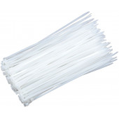 Хомут-стяжки ленточные 9*760 белые уп 50шт