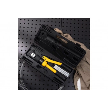 Инструмент DL-YQ120 ручной гидравлический для обжима проводов 10-120мм2, Deli-4