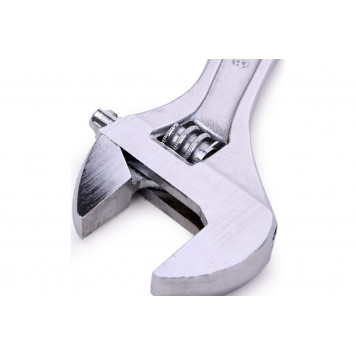 Ключ DL008A разводной 200 мм, 0-28 мм хромированный DELI-1