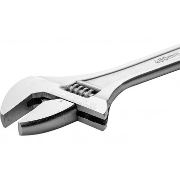 Ключ DL018A разводной 450 мм, 0-55 мм хромированный Deli-3