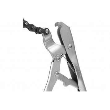 Клещи DL20018 зажимные цепные с фиксатором, 253х450мм, Deli-3