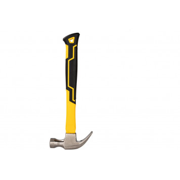 Молоток DL5001 с гвоздодером 250 гр фибергласовая рукоять, Deli-3