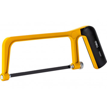 Ножовка DL6007 150мм по металлу, дереву, пластику, Deli-1