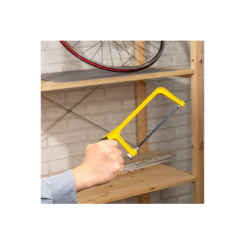 Ножовка DL6007 150мм по металлу, дереву, пластику, Deli-5