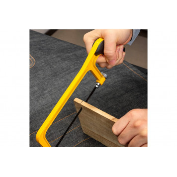 Ножовка DL6007 150мм по металлу, дереву, пластику, Deli-8