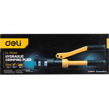 Инструмент DL-YQ240 ручной гидравлический для обжима проводов 10-240мм2 Deli-7