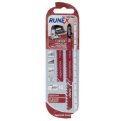 Полотно 555126 по дереву и металлу T345XF би-металл (132x107 мм), 2 шт. Runex