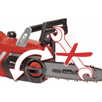 Пила цепная аккумуляторная PXC GE-LC 18 Li Kit (арт. 4501760) Einhell-4