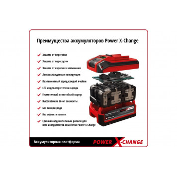 Шуруповёрт PXC TC-CD 18/35 Li (18В 1x1,5 А/ч), в коробке 4513914 Einhell-6