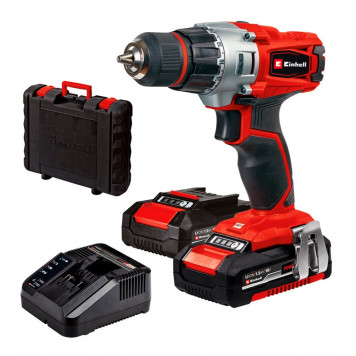 Шуруповёрт PXC TE-CD 18/2 Li kit (18В 2x1,5 A/ч), в кейсе 4513830 Einhell Шуруповёрт PXC TE-CD 18/2 Li kit (18В 2x1,5 A/ч), в кейсе 4513830 Einhell