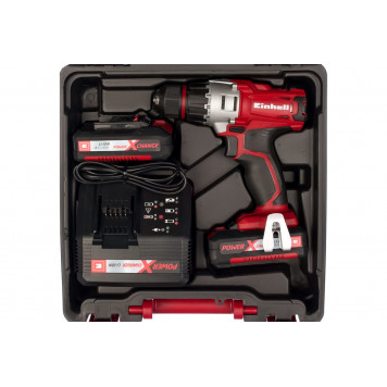 Шуруповёрт PXC TE-CD 18/2 Li kit (18В 2x1,5 A/ч), в кейсе 4513830 Einhell-8