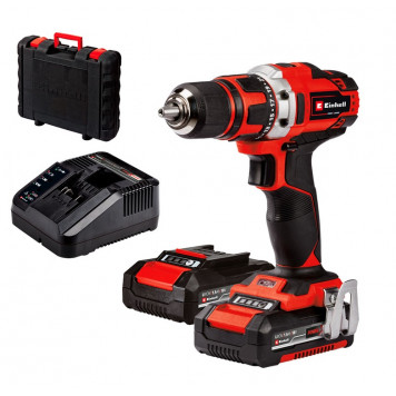 Шуруповёрт PXC TE-CD 18/40-1 Li (18В 2x1,5 A/ч), в кейсе 4513939 Einhell Шуруповёрт PXC TE-CD 18/40-1 Li (18В 2x1,5 A/ч), в кейсе 4513939 Einhell