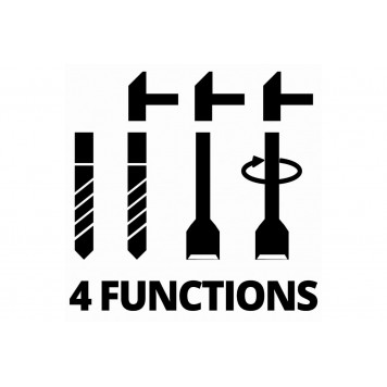 Перфоратор TC-RH 800 4F, SDS+, 800Вт, 4257980 Einhell-2