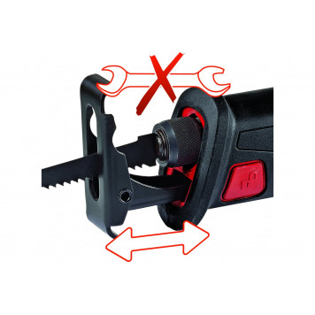 Пила сабельная аккумуляторная PXC TE-AP 18 Li-Solo, 4326300 Einhell-1