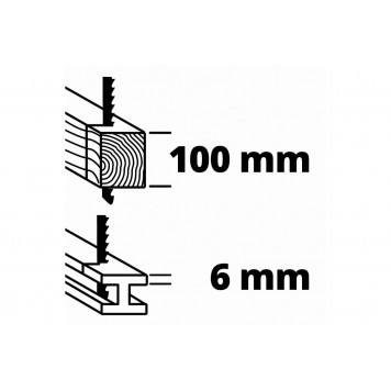 Пила сабельная аккумуляторная PXC TE-AP 18 Li-Solo, 4326300 Einhell-5