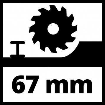 Пила TC-CS 1410 циркулярная 1410 Вт (арт. 4331050) Einhell-4