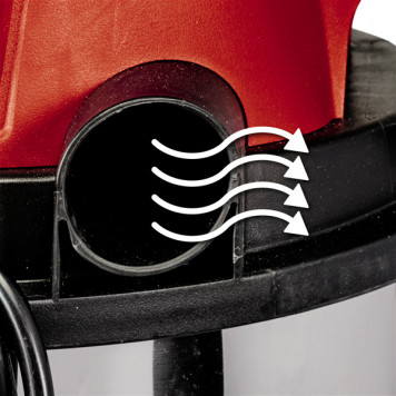 Пылесос строительный TC-VC 1815S, 1250Вт, 15л, 2342390 Einhell-1