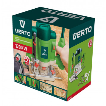 Фрезер 52G710 ручной 1200Вт патрон 6,8мм VERTO-4