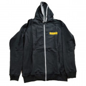 Толстовка-куртка на молнии DEWALT черная подарок