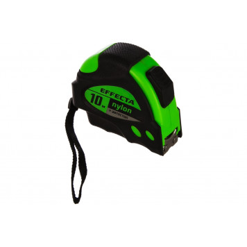 Рулетка 581025, 10м х 25 мм с магнитом, автостопом, лентой из нейлона, EFFECTA Nylon, уп 6 шт.-1