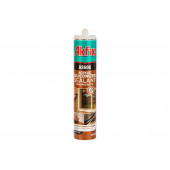 Силиконакриловый герметик  AS606, 310мл белый AKFIX