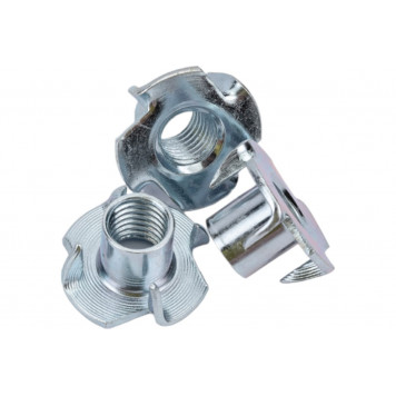 Гайка крыльчатая М10/13 врезная, уп 50шт.-2