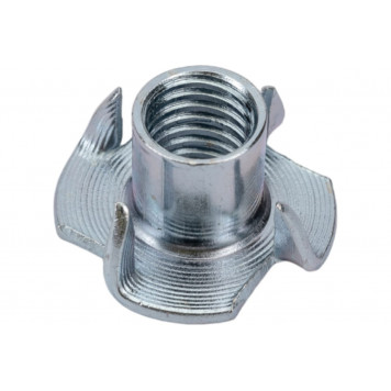 Гайка крыльчатая М10/13 врезная, уп 50шт.