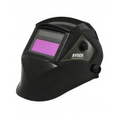 Маска Хамелеон сварочная AYGER Ф4 90x35 мм, DIN 9-13 (Внешняя регулировка)