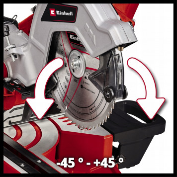 Пила TE-SM 216 Dual торцовочная 1800 Вт, 216 мм (4300865) Einhell-2