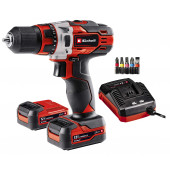 Шуруповёрт TE-CD 12/1 Li аккумуляторный (12В 2x2,0 A/ч) 4513594 Einhell