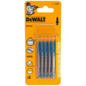 Полотно DT2161-QZ по металлу, HSS, 76x50x2x6 мм, T118B, 5 шт DEWALT