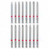 Набор бит 118973 90 мм, M-Case, 16 предметов Einhell