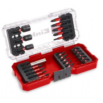 Набор 108703 бит и головок S-case, 28 предметов Einhell
