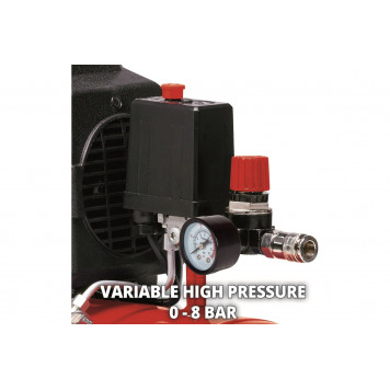 Компрессор TC-AC 190/24/8 масляный 1.5 кВт (4007325) Einhell-2