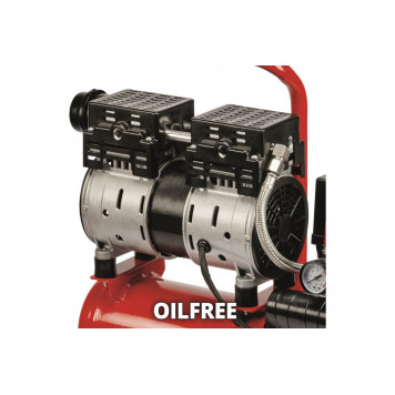 Компрессор TE-AC 6 Silent безмасляный 0.55 кВт, бесшумный (4020600) Einhell-1
