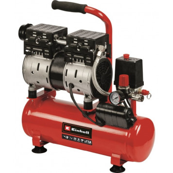 Компрессор TE-AC 6 Silent безмасляный 0.55 кВт, бесшумный (4020600) Einhell