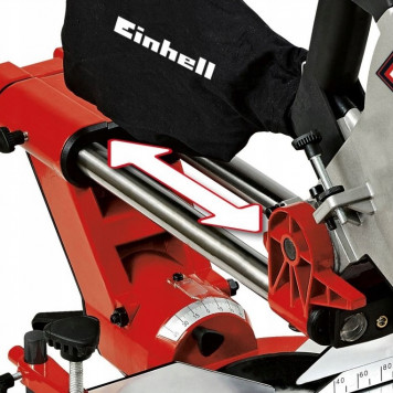 Пила TE-SM 2534 Dual торцово-усорезная 1800 Вт, 250 мм (4300870) Einhell-1