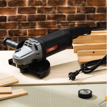 Угловая шлифмашинка DE-JM230-1E 2200 Вт, 230 мм Deli "Red Line"-10