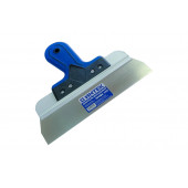 Шпатель фасадный ПРОФИ 250 мм из нержавеющей стали с двухкомпонентной ручкой ИНТЕК