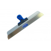 Шпатель фасадный ПРОФИ 450 мм из нержавеющей стали с двухкомпонентной ручкой ИНТЕК