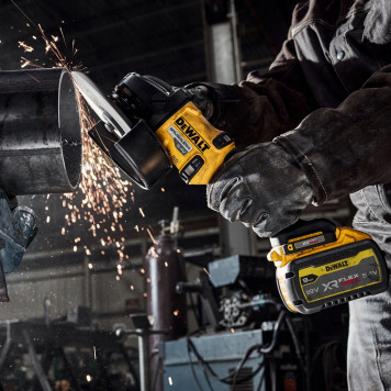 Угловая шлифмашинка DCG440N-XJ 180 мм, 54В XR FLEXVOLT (без АКБ и ЗУ) DeWALT-4