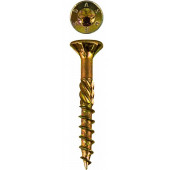 Саморез TORX 4,0х30 желтый универсальный, уп 500шт. Daxmer