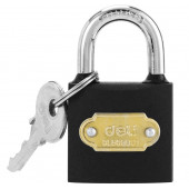 Замок навесной DL508901 стальной 32 мм Deli